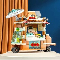 Конструктор "Фургончик “Тофу” *(Sale. Мятая упаковка.) Lele Brother