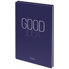 Блокнот большой формат (205х290 мм) А4, 128 л, твердый, клетка, STAFF, "Good Idea", 114406