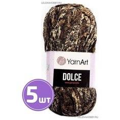 Пряжа YarnArt Dolce (807), принтованный, 5 шт. по 100 г