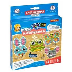 Набор для творчества BONDIBON. Аквамозаика 1000 бусин. Микс."Обитатели луга"