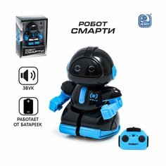 Робот радиоуправляемый «Минибот», световые эффекты, цвет чёрный IQ BOT