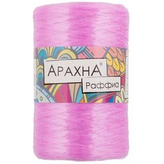 Пряжа ARACHNA Raffia 100% полипропилен 5 шт. х 50 г +- 10 г 200 м +- 12 м N30 т. розовый