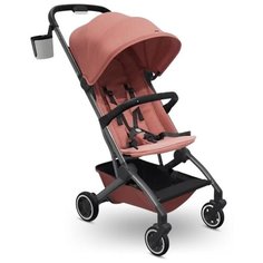 Прогулочная коляска Joolz Aer c бампером и подстаканником, Absolute Pink, цвет шасси: черный