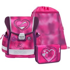 Школьный ранец Belmil Classy "PINK" с наполнением, серия 403-13-15-SET