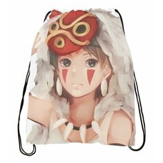 Сумка-мешок для обуви Принцесса Мононоке, Princess Mononoke №1 Migom