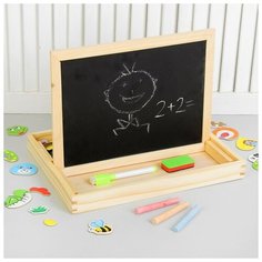 Магнитный конструктор «Лошадка и друзья», 120 магнитных элементов