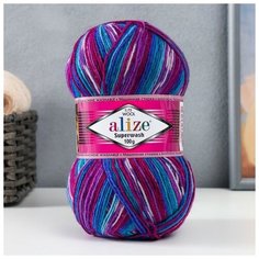 Пряжа "Superwash comfort socks" 75% шерсть, 25% полиамид 420м/100гр (4412) Нет бренда