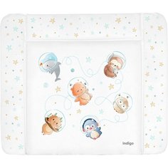 Пеленальный матрас Indigo 92x73 см, космос