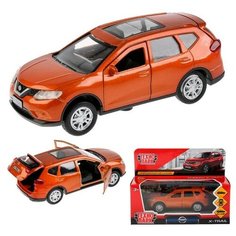 Модель X-TRAIL-GD Nissan X-TRAIL золотой Технопарк в коробке