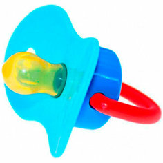 Пустышка с кольцом, соска латексная круглая 0-6/6-12/12+ 482-1 Businka