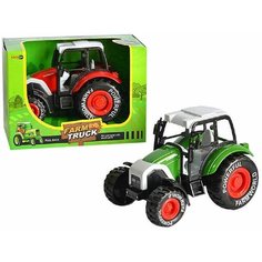 Игрушка для мальчика инерционная металлическая машинка Трактор 14,5 см, цвет в ассортименте, 955-51 Zhorya