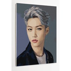 Картина по номерам на стену Stray Kids / Felix Lee Раскрасим сами