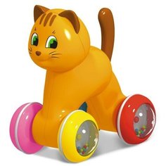 Игрушка-покатушка Котик 01931 /6/ Стеллар