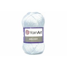 Пряжа Yarnart Melody бледно-голубой (894), 9%шерсть/21%акрил/70%полиамид, 230м, 100г, 1шт