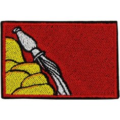 Нашивка, патч, шеврон "Флаг Воронежской области" 60x40mm PTC407 22 ПИНГВИНА