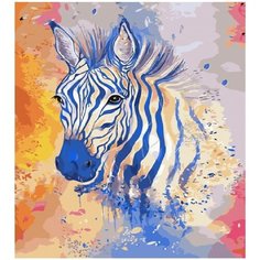 Картина по номерам Зебра 40х50 см Hobby Home