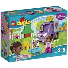 Конструктор LEGO DUPLO 10605 Скорая помощь Рози доктора Плюшевой, 16 дет.