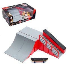 Фингерборд Donbful Набор Скейт-парк, рампа с лестницей