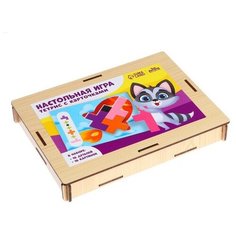 Настольная игра Лесная мастерская Тетрис с карточками