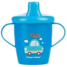 Непроливающий поильник Canpol Babies Anywayup Toys 31/200, 250 мл голубой/машина