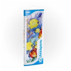 Краски акварельные, 14 цветов Lori