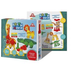 Развивающая игра-конструктор "Болты и Гайки "Зоопарк" Эники беники