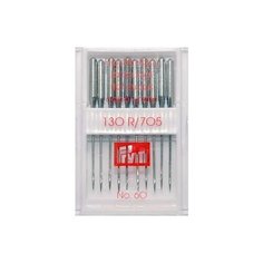 Иглы д/швейных машин с плоской колбой, N60, 10шт в пенале 151541 Prym