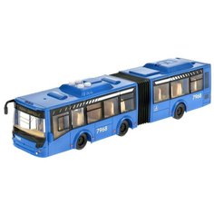 Автобус ТЕХНОПАРК Городской (BUSRUB-30PL-BU), 32.5 см, синий