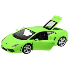 Машинка металлическая Автопанорама 1:24, Lamborghini Gallardo LP560-4, зеленый, открываются двери и багажник (JB1251382)удалить ПО задаче