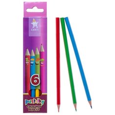 Набор цветных карандашей Koh-I-Noor Centi 2141/6 (6 цветов)