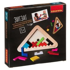 Развивающая игра головоломка "Зигзаг" Bondibon