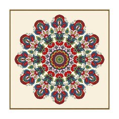 Алмазная мозаика Мандала Семья 40x40 см. Milato