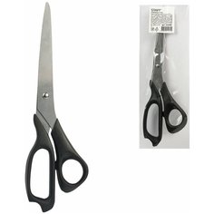 Ножницы STAFF, 210 мм, чёрные, 235460, (12 шт.)