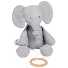 Игрушка мягкая Nattou Musical Soft toy Tembo tricot Слоник 28 см музыкальная 929028