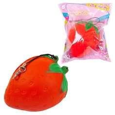 Клубничка, 8 см, мягкая игрушка антистресс арт SQ-29 Yiwu Sanqi Crafts Co.Limited