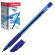 Ручка шариковая ErichKrause U-109 Original Stickamp; Grip 1.0, Ultra Glide Technology, синяя / 50шт в упаковке / ручка / набор 50шт