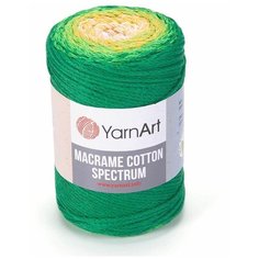 Пряжа для вязания YarnArt Macrame Cotton Spectrum 250гр 225м (80% хлопок, 20% полиэстер) (1326), 4 мотка