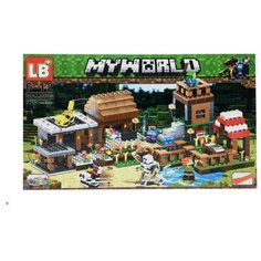 Конструктор Майнкрафт My World Деревня 778 деталей LB+