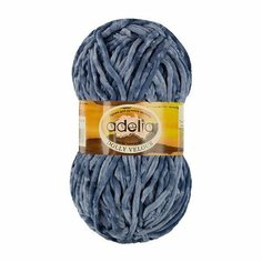 Пряжа ADELIA "DOLLY VELOUR" 5 шт. в упак. цвет №40 голубой (DOLLY VELOUR-№40 голубой)