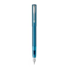 Перьевая ручка Parker Vector XL Teal CT, цвет чернил blue, перо: F, в подарочной упаковке.