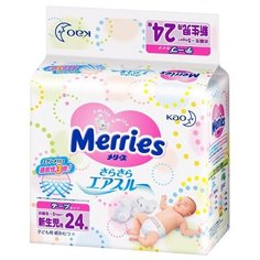 Merries Подгузники Merries (до 5 кг), 24 шт