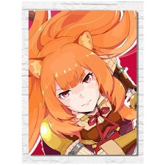 Картина по номерам на холсте Аниме Восхождение героя щита (Рафталия) - 9332 В 30x40