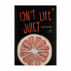 Блокнот Альт, А4 (200 х 290 мм.), "JUICY LIFE. Грейпфрут" мультиколор 160л, Арт. 3-160-490/13