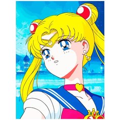Картина по номерам на холсте Аниме Сейлор Мун 5133 30x40
