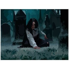 Картина по номерам на холсте настольная игра MTG Magic the gathering - 6900 Г 30x40