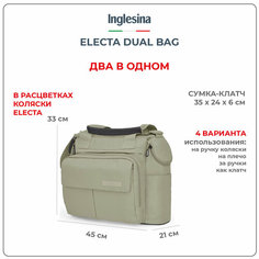 Сумка Inglesina Electa Dual bag nolita beige