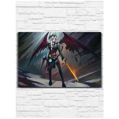 Картина по номерам на холсте Игра Dota Дота (PS 5, PS 4, PS 3, Xbox 360, Xbox ONE, PC, ios) - 9413 Г 60x40