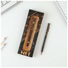 Подарочная ручка "Тому, кто может все", металл, синяя паста, 0,8 мм./В упаковке шт: 1 Art Fox