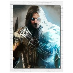 Картина по номерам на холсте игра Shadow Of Mordor (PS, Xbox, PC, Switch) - 11028 В 30x40