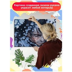 Картина по номерам аниме берсерк (Гатс) - 8920 Г 60x40